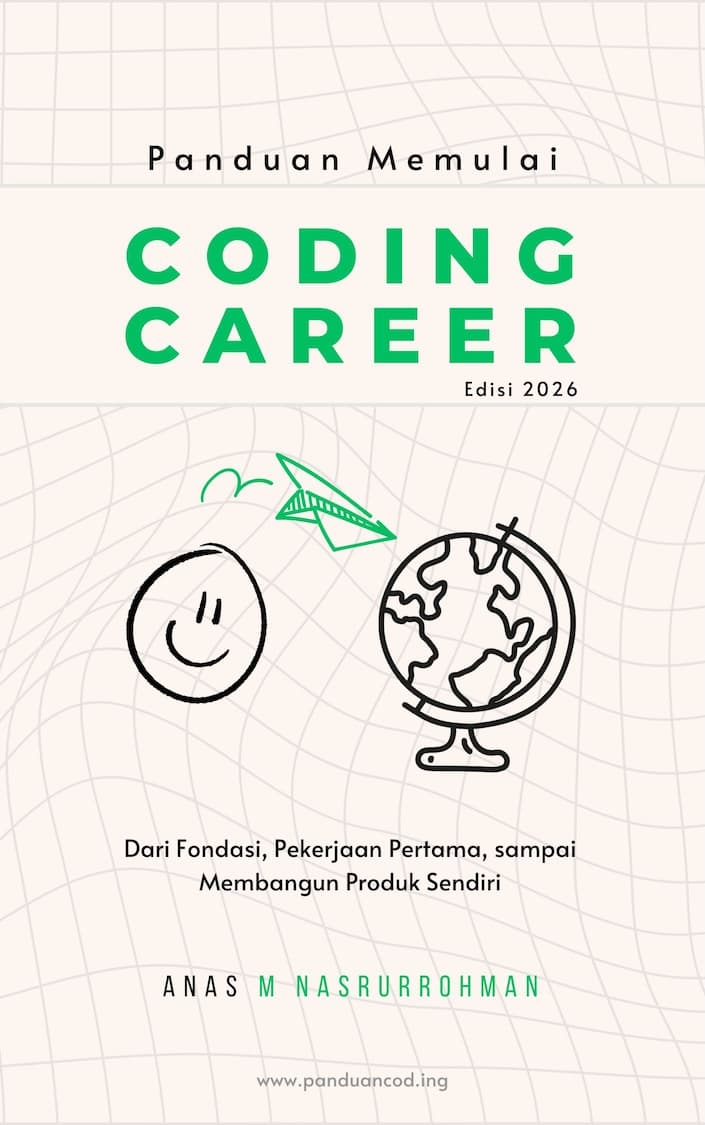 Cover ebook Panduan Memulai Coding Career