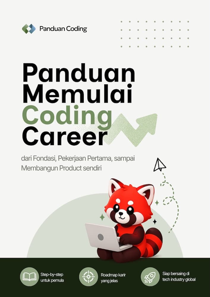 Cover ebook Panduan Memulai Coding Career